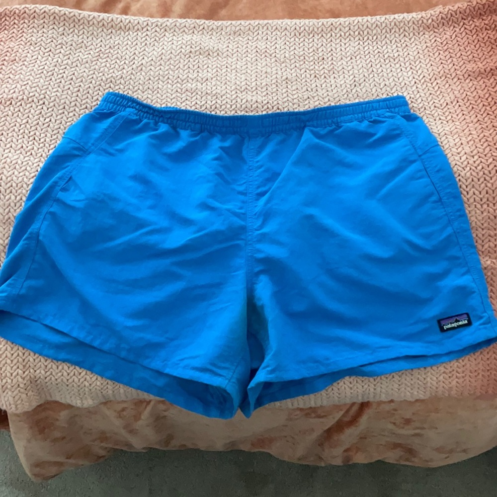 - Available- Patagonia blue shorts